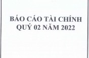 Báo cáo tài chính Quý 2 năm 2022 của Công ty TNHH Một thành viên Dịch vụ Công ích Quận 4