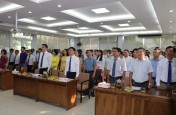 LỄ CHÀO CỜ,  GIAO BAN CÔNG TÁC THÁNG 11 NĂM 2020