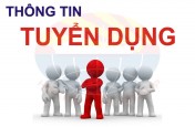 THÔNG BÁO TUYỂN DỤNG Tài xế xe tải nặng