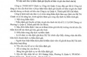 TB SỐ 777 DVCI4 Về việc mời đơn vị thẩm định giá quyền sở hữu và giá cho thuê căn hộ